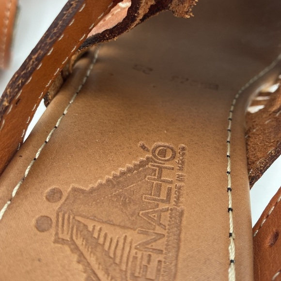 Vintage Brown Leather Mules - Picture 9 of 12